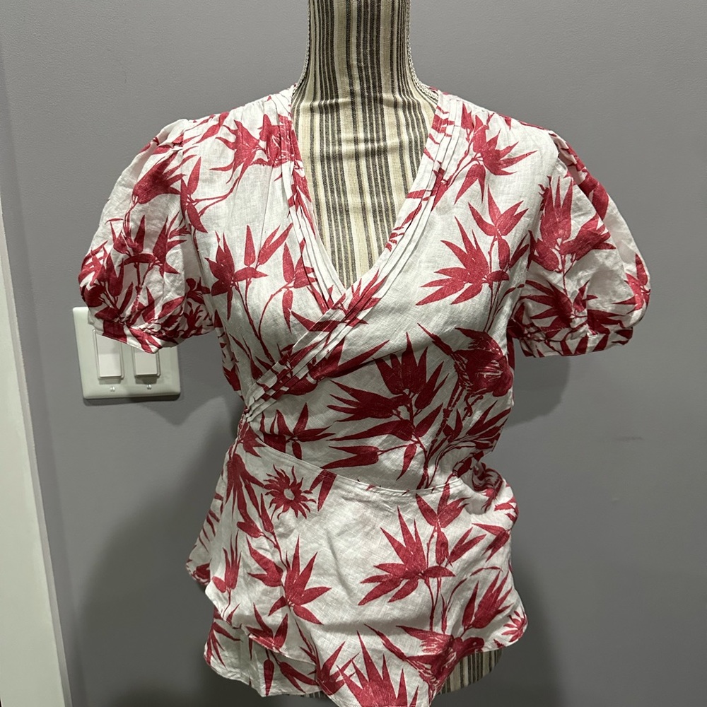 Polo Ralph Lauren wrap blouse